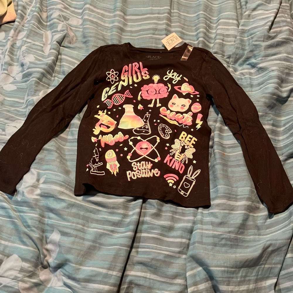 Youth girls long sleeve shirt
